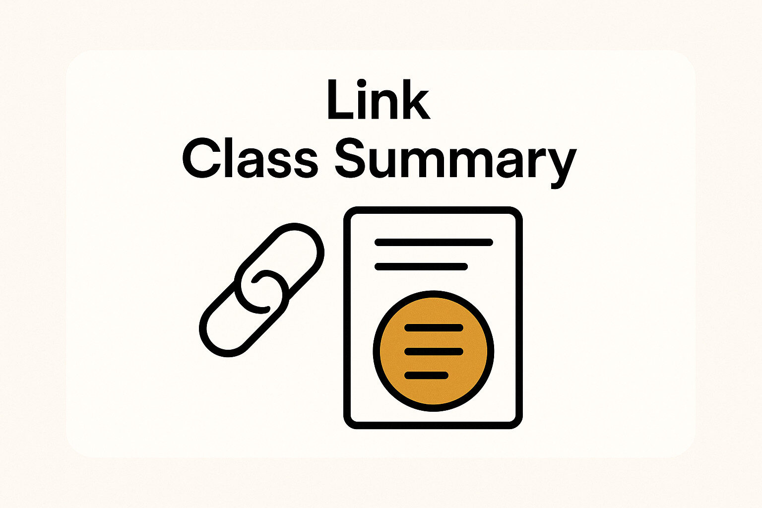 How to Link a Class Summary to Canvas
